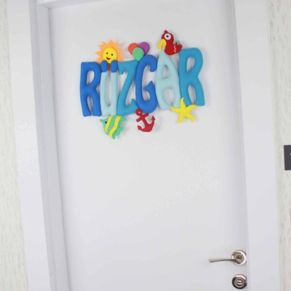 Rüzgar isimli Hastane Bebek Kapı Süsü