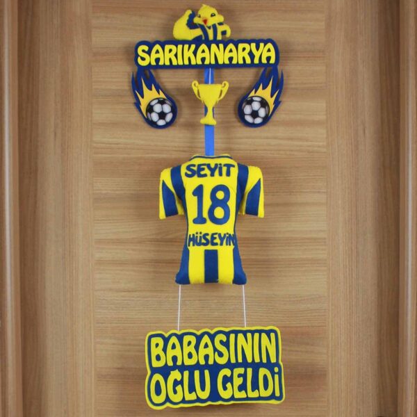 Seyit Hüseyin isimli SarıKanarya Kapı Süsü