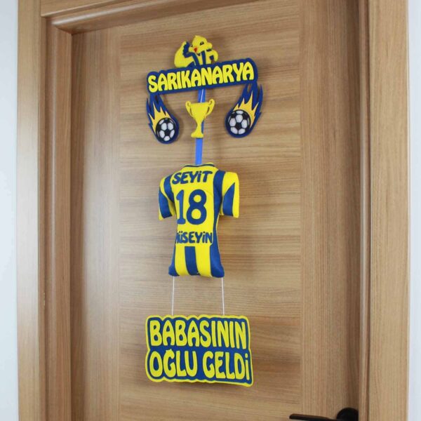 Seyit Hüseyin isimli SarıKanarya Kapı Süsü