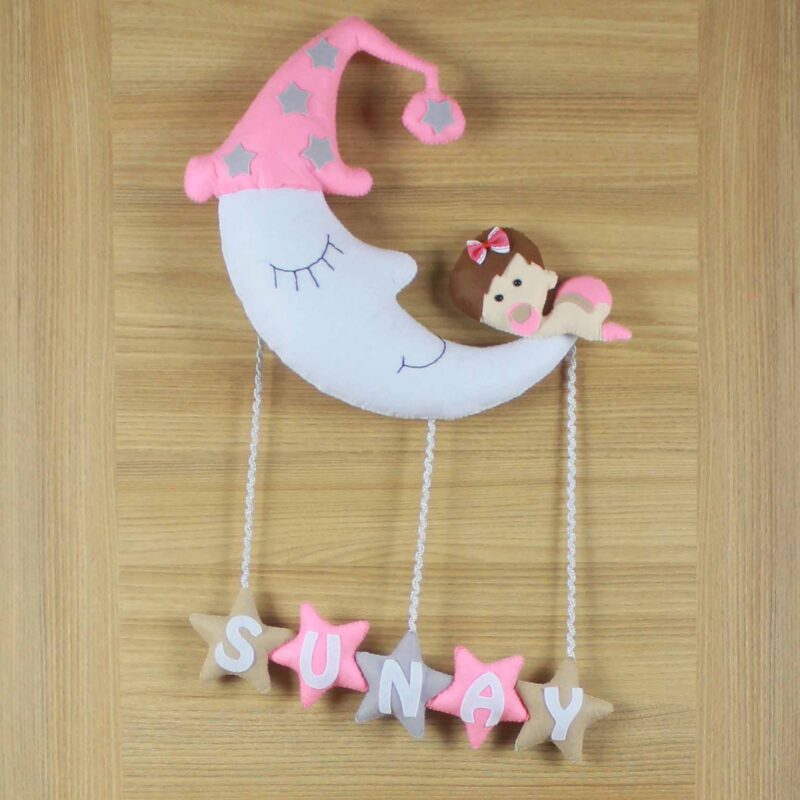 Sunay isimli Aydede Bebek Kapı Süsü