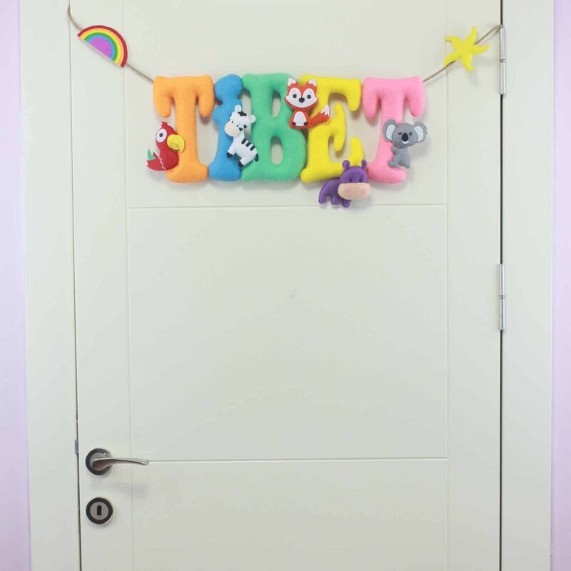 Tibet isimli Hastane Bebek Kapı Süsü