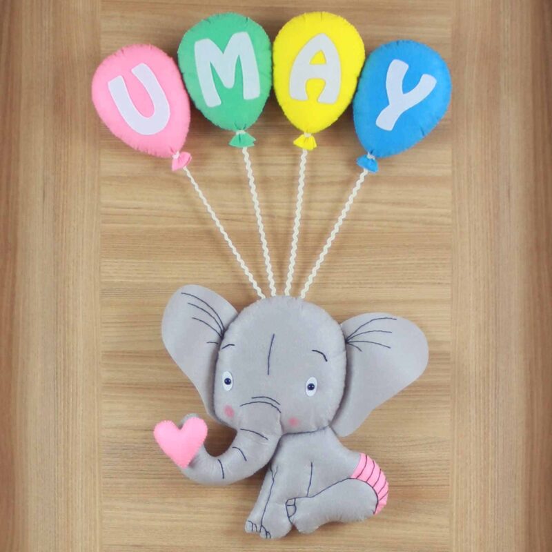 Umay isimli Filli Bebek Kapı Süsü