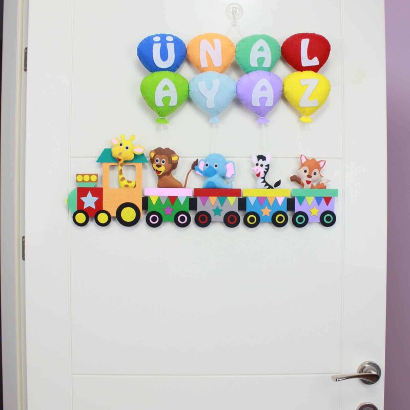 Ünal Ayaz isimli Tren Bebek Kapı Süsü