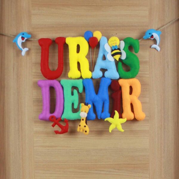 Uras Demir isimli Hastane Bebek Kapı Süsü