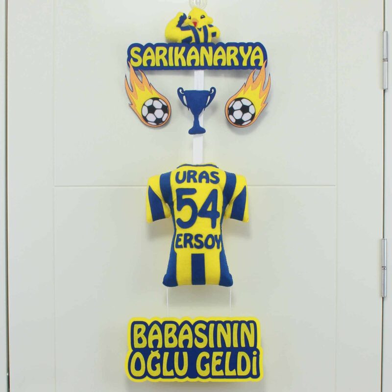 Uras isimli SarıKanarya Kapı Süsü