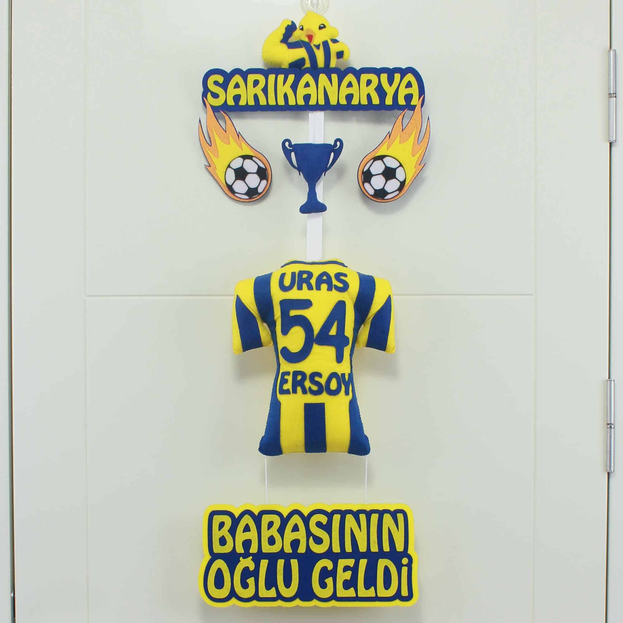 Uras isimli SarıKanarya Kapı Süsü