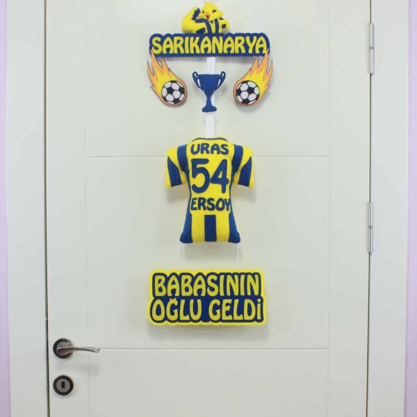 Uras isimli SarıKanarya Kapı Süsü
