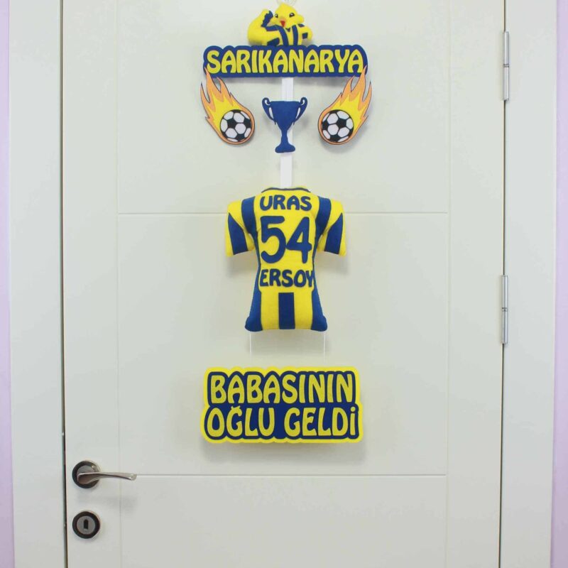 Uras isimli SarıKanarya Kapı Süsü