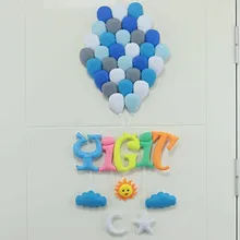 Yiğit isimli Balonlar Bebek Kapı Süsü