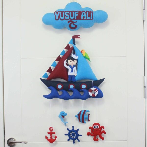 Yusuf Ali isimli Denizci Bebek Kapı Süsü