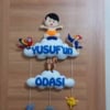 Yusuf isimli Çocuk Odası Kapı Süsü