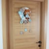 Doruk isimli Aydede Ayıcık Bebek Kapı Süsü