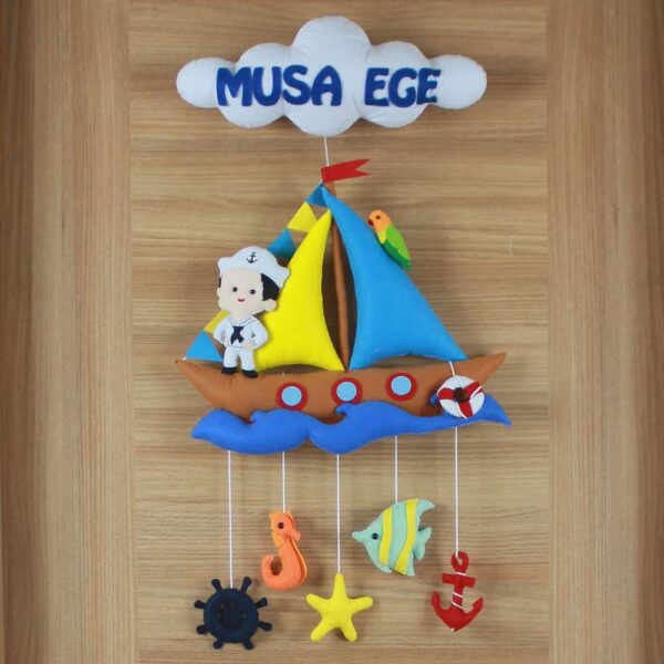 Musa Ege isimli Denizci Bebek Kapı Süsü