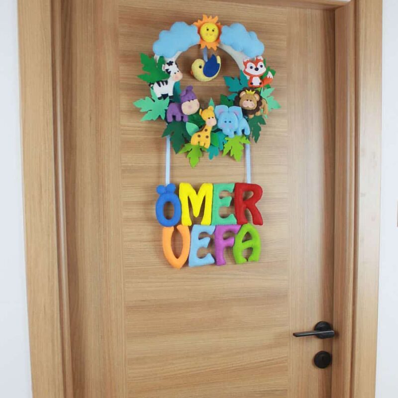 Ömer Vefa isimli Safari Bebek Kapı Süsü