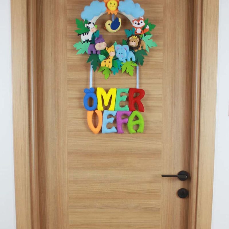 Ömer Vefa isimli Safari Bebek Kapı Süsü