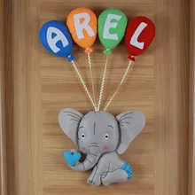 Arel isimli Filli Bebek Kapı Süsü