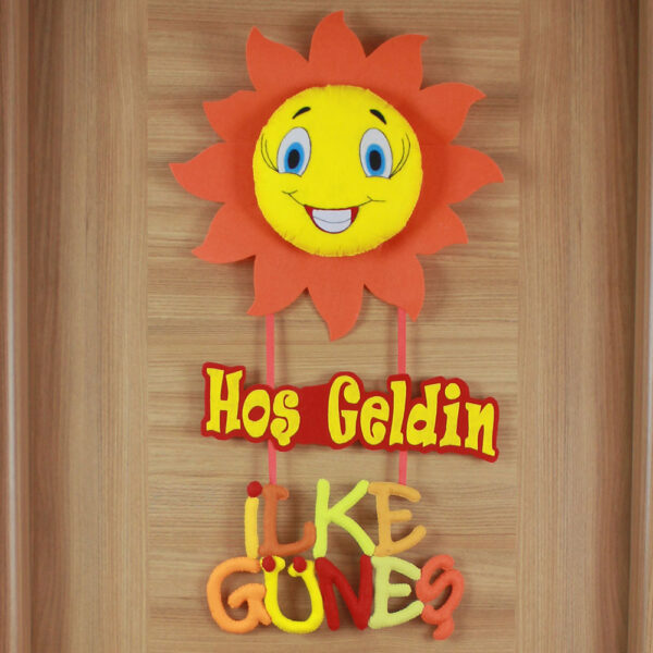 İlke Güneş isimli Güneş Bebek Kapı Süsü
