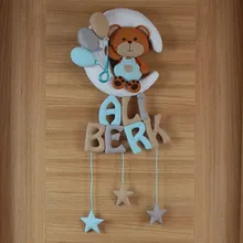 Ali Berk isimli Aydede Ayıcık Bebek Kapı Süsü