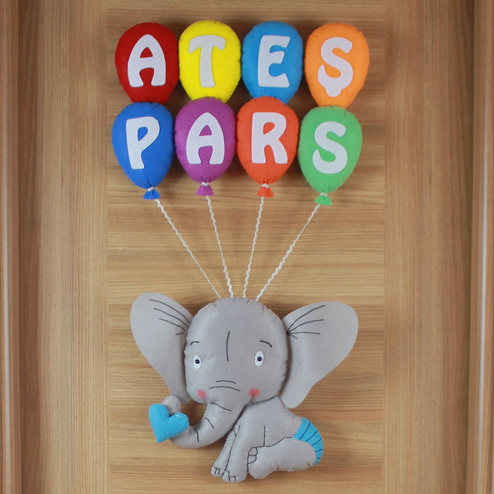 Ateş Pars isimli Filli Bebek Kapı Süsü