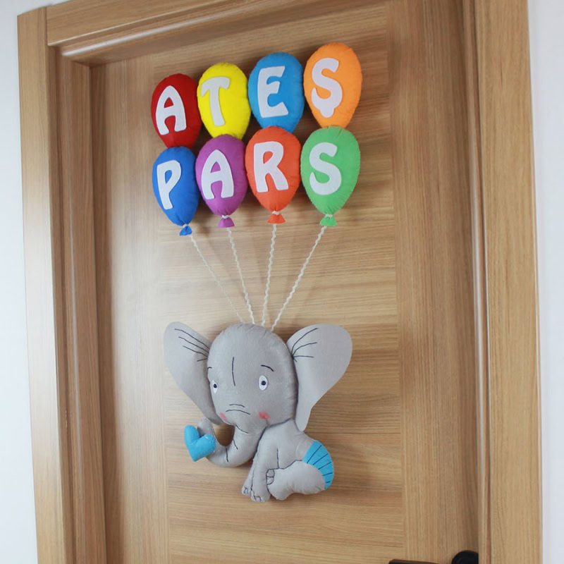 Ateş Pars isimli Filli Bebek Kapı Süsü