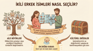 İkili erkek isimlerini nasıl seçmeliyim?