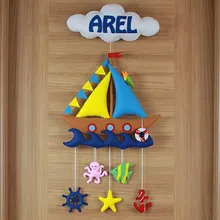 Arel isimli Denizci Bebek Kapı Süsü