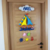 Arel isimli Denizci Bebek Kapı Süsü